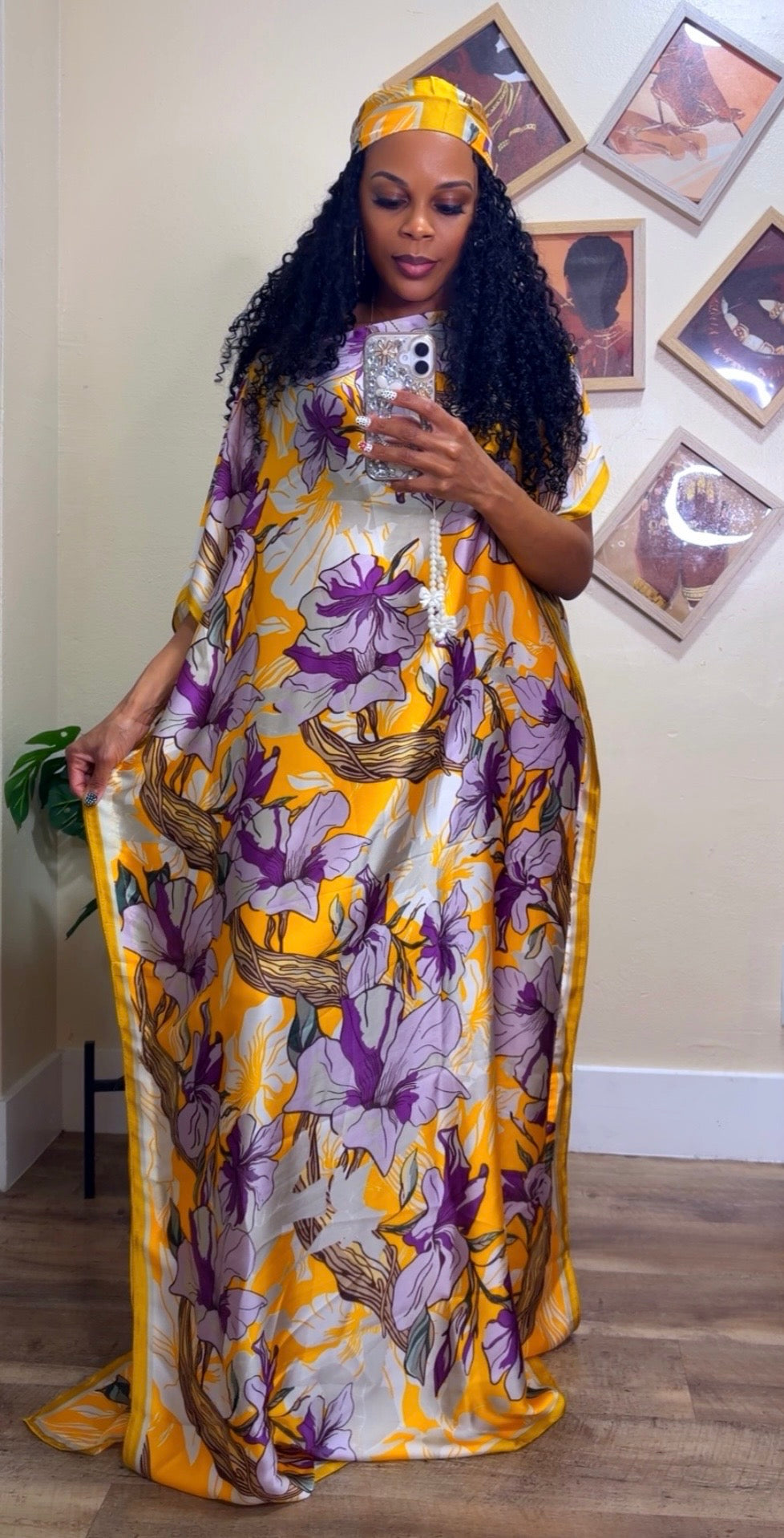 Yellow floral